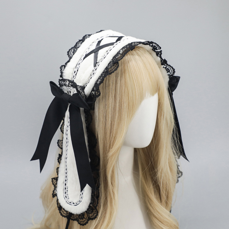 Cosplay Prop Bow - Różowy Niebieski Czarny Lolita Kostium Akcesoria