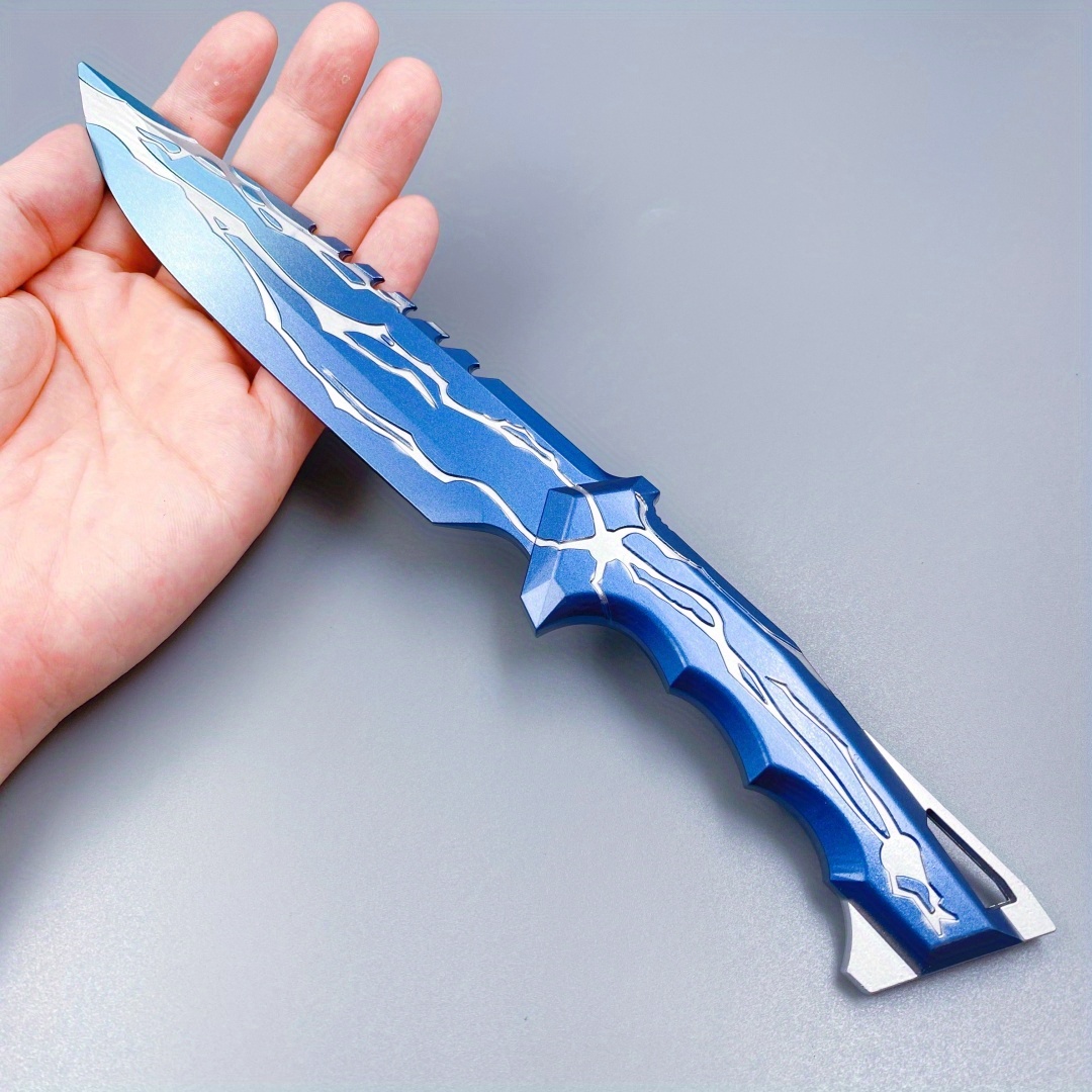 Cosplay Prop Dagger - 11 cali/28 cm Blackwave Blade Katana