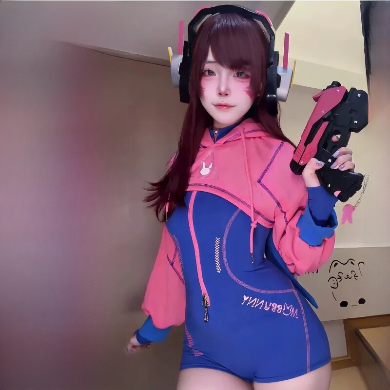 Dva Cosplay Prop - Kostium Cosplay Króliczka Song Hana Dva,