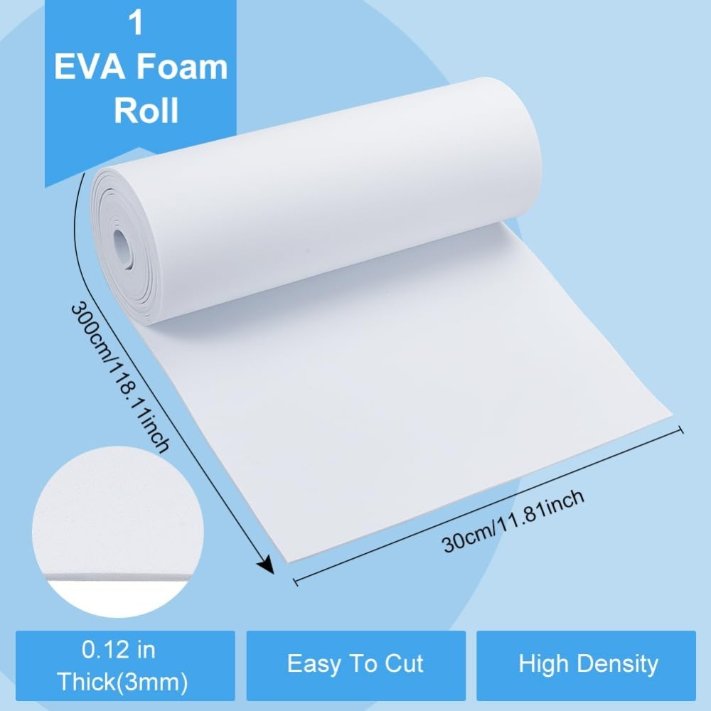 Rolka pianki EVA do artykułów  – Craft Foam Roll recenzja i cena
