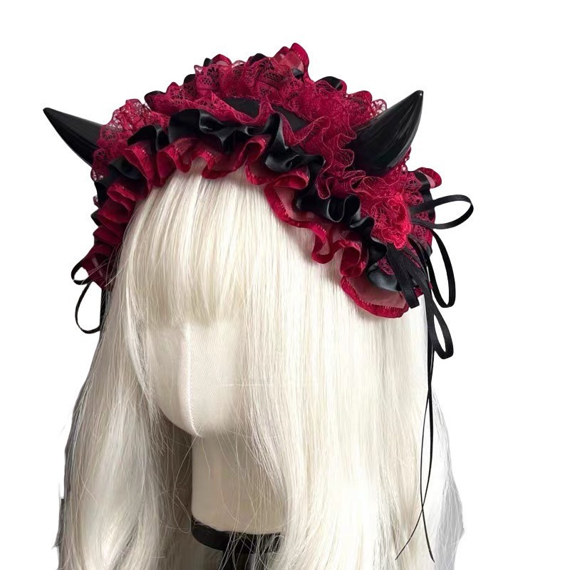 Japońska gotycka koronkowa opa – Cosplay Prop Bow recenzja i cena